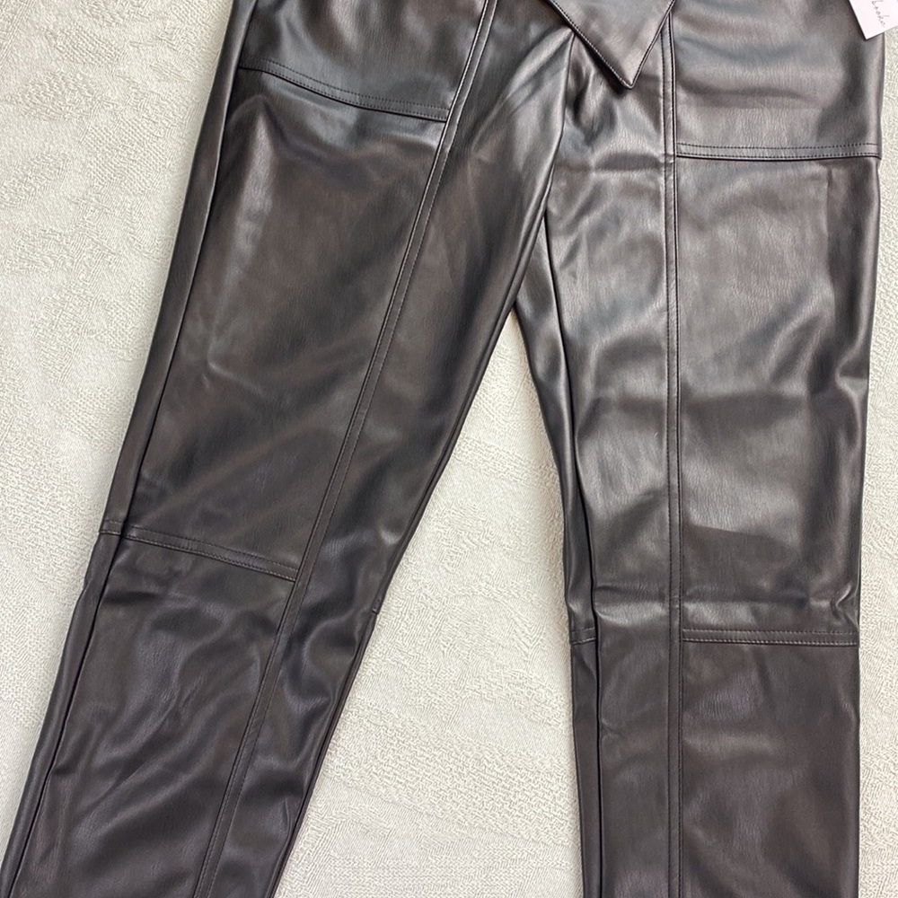NWT Young Fabulous & Broke Faux leather pants - Picture 6 of 12